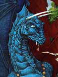 Синий дракон